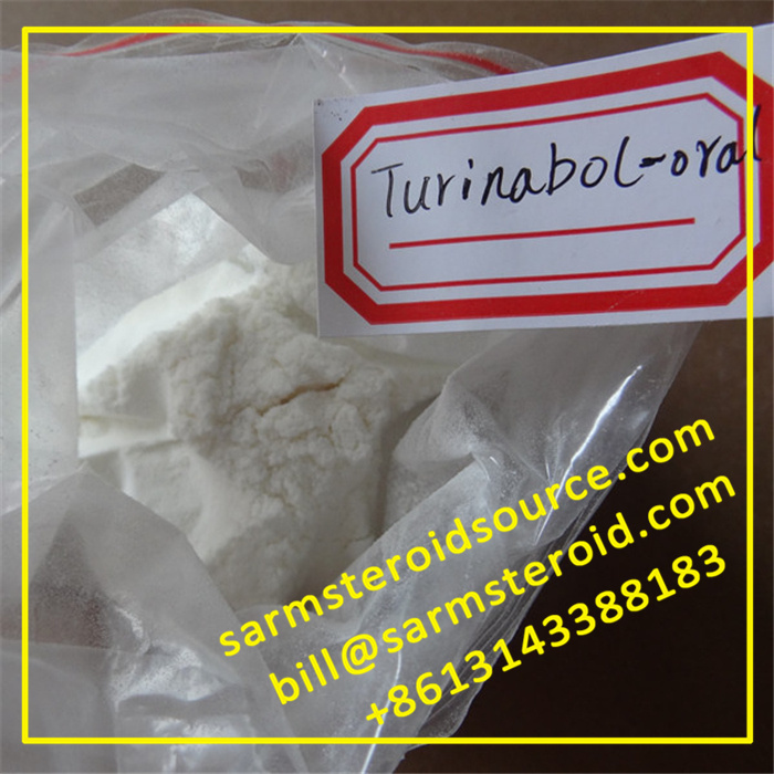 Oral Turinabol 4-Chlorodehydromethyltestosterone esteróide em pó